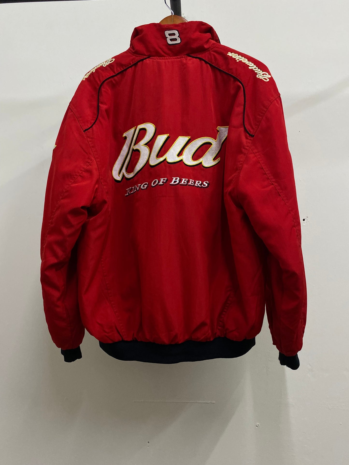 Nascar Winston Cup Series Red Zip-Up Jacket