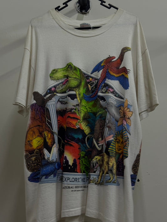Natural History Museum Of Los Angeles County White Tee