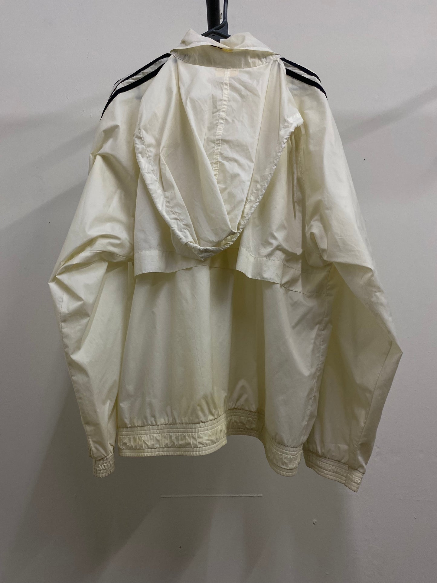 Adidas WindBreaker Zip-Up Beige Jacket