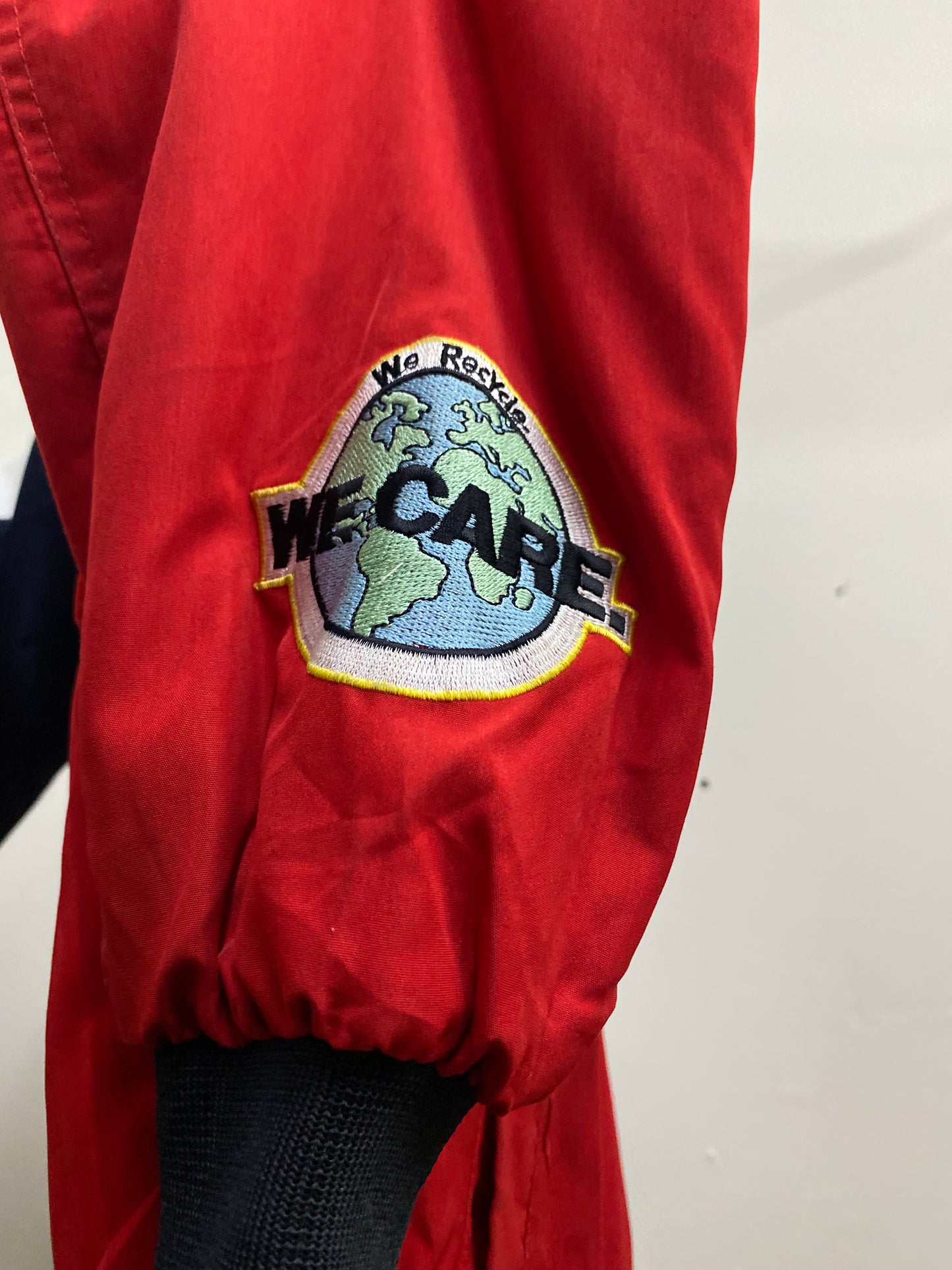 Nascar Winston Cup Series Red Zip-Up Jacket