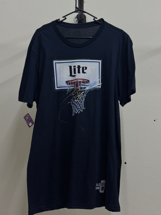 Miller Lite Dark Blue T