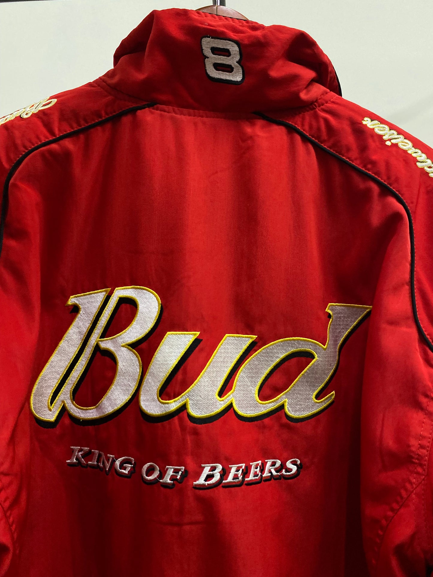 Nascar Winston Cup Series Red Zip-Up Jacket