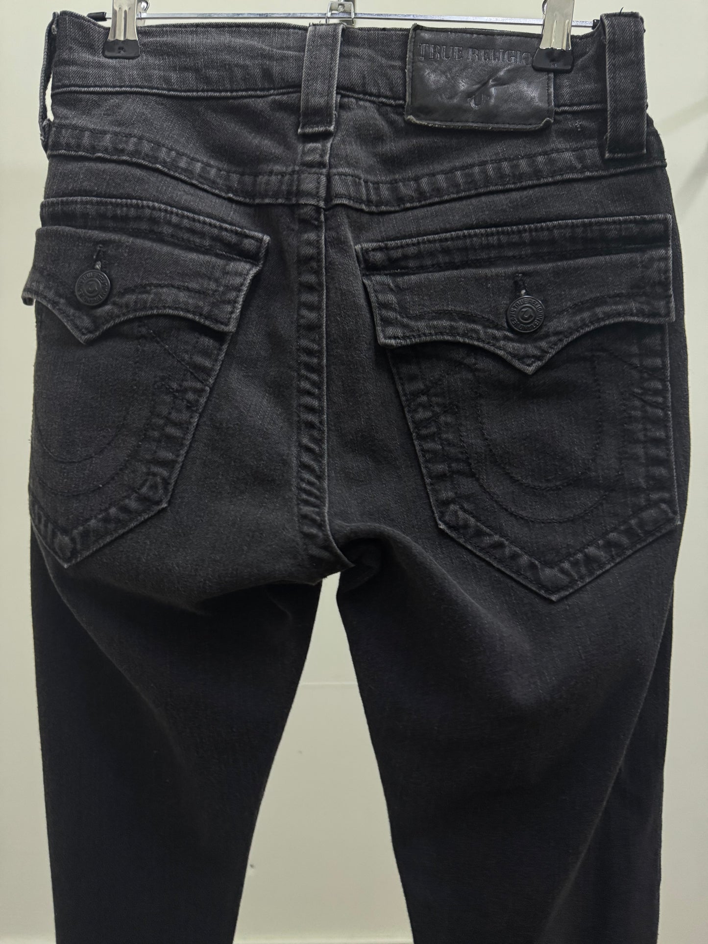 True Religion Black Denim Skinny Jeans