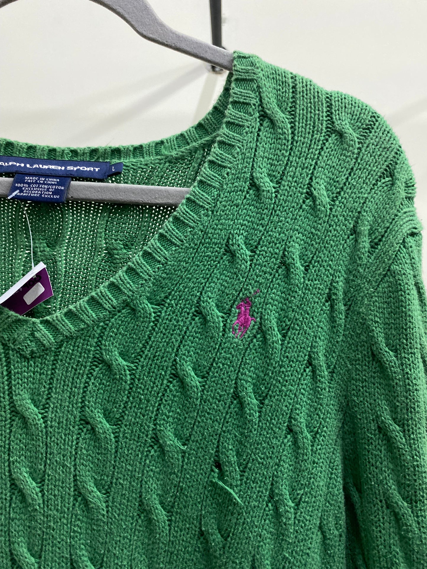 Polo Ralph Lauren Bright Green Sweater