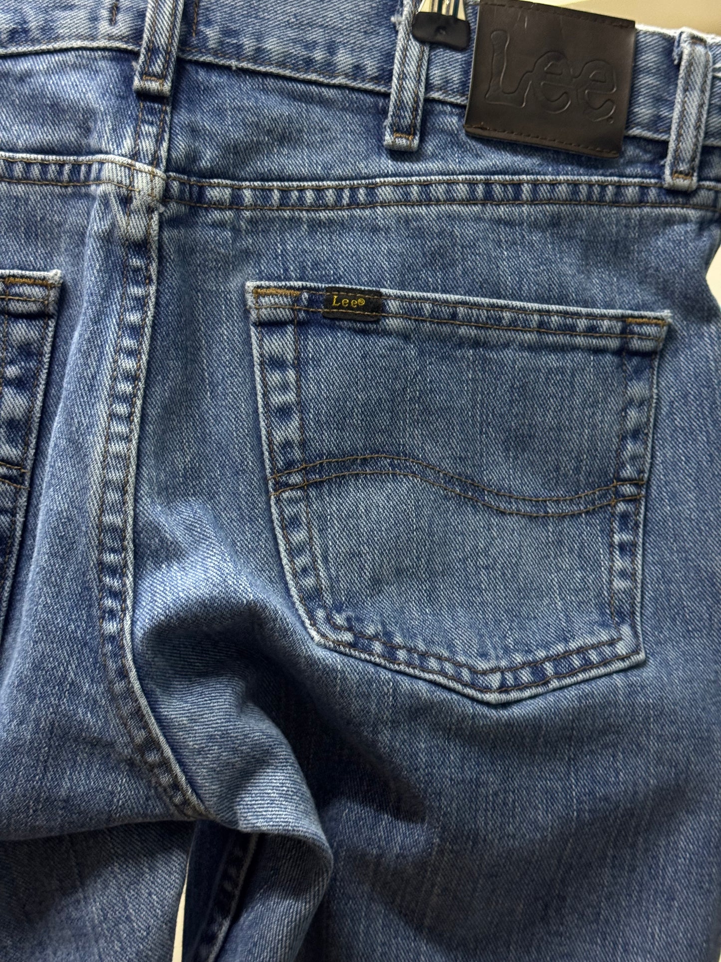 Lee Regular Fit Blue Denim Jeans