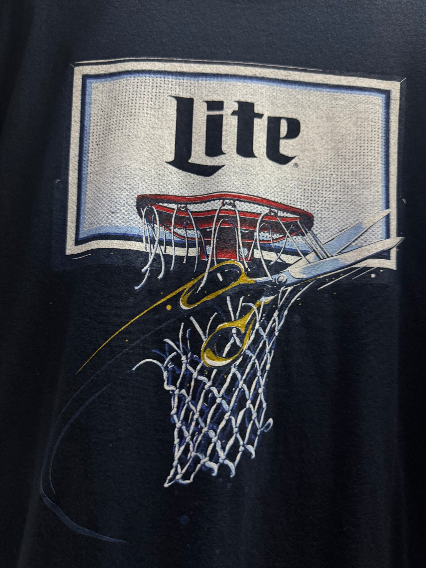 Miller Lite Dark Blue T