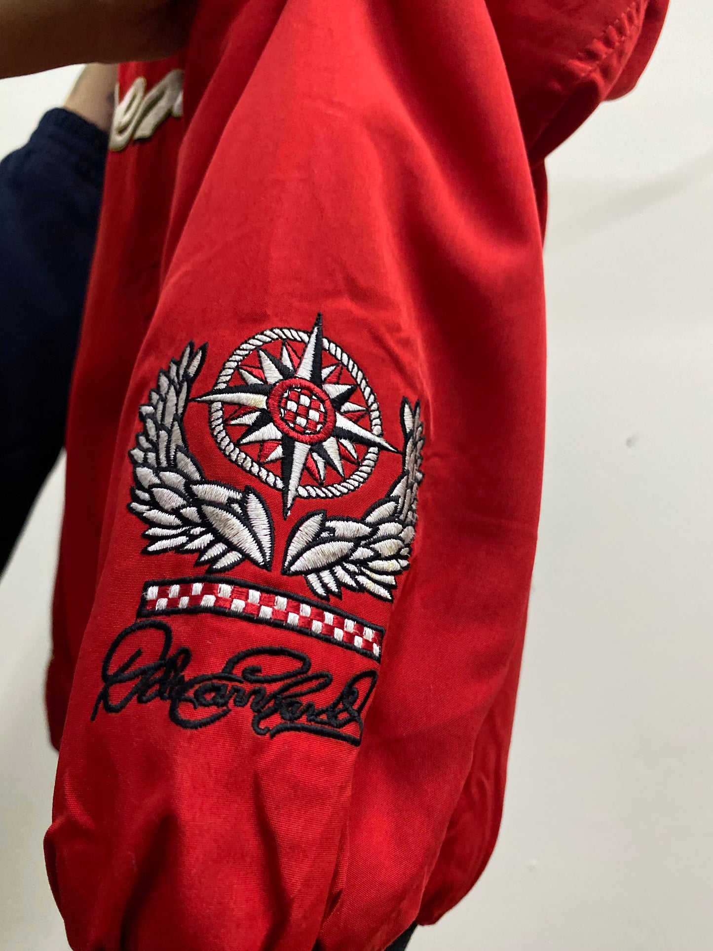 Nascar Winston Cup Series Red Zip-Up Jacket