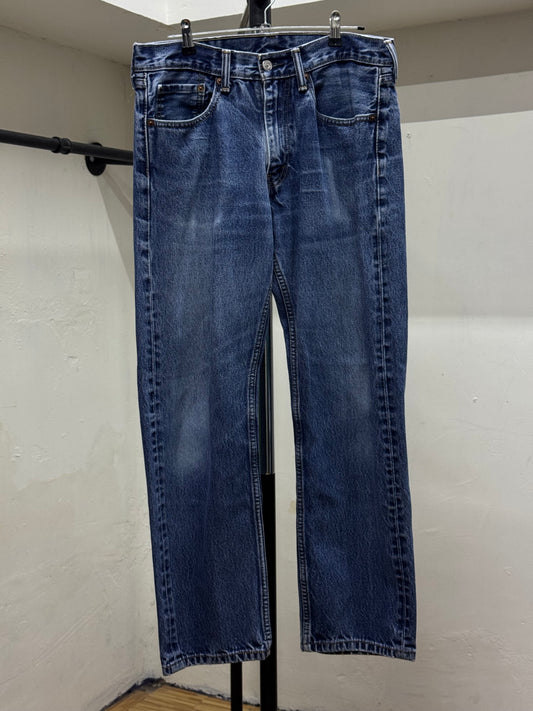 Levi's 505 Straight Cut Blue Denim Jeans