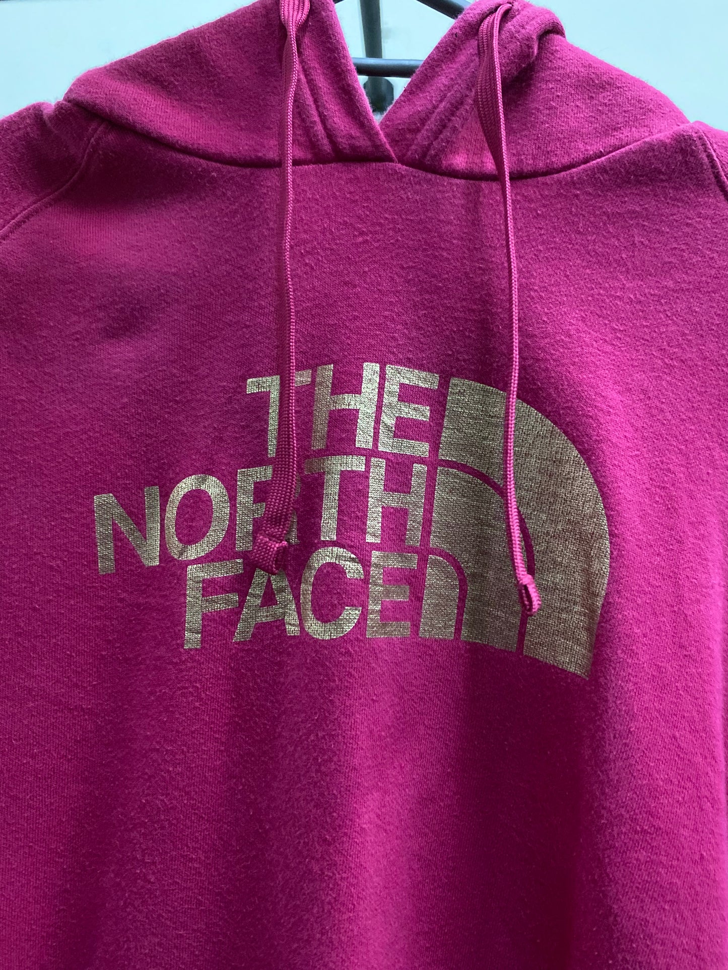 Vintage The North Face Bright Pink Hoodie