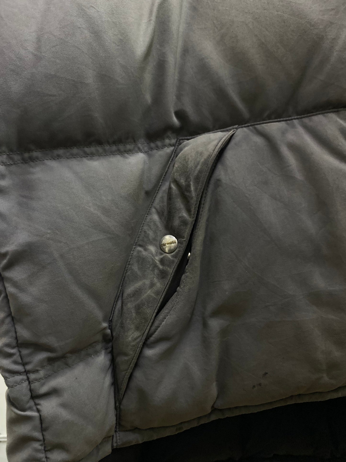 Carhartt Grey Puffer Jacket
