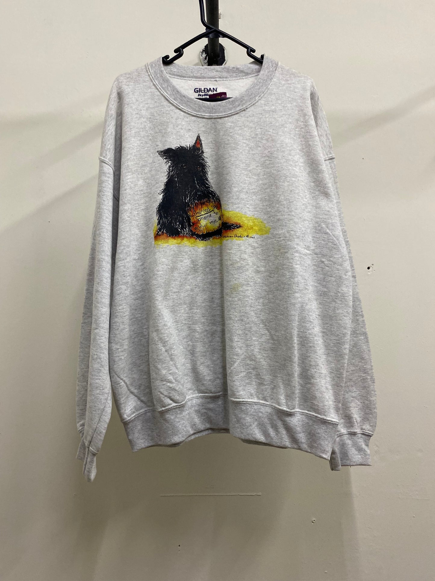 Gildan Dog Light Grey Sweater