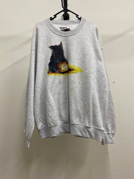 Gildan Dog Light Grey Sweater