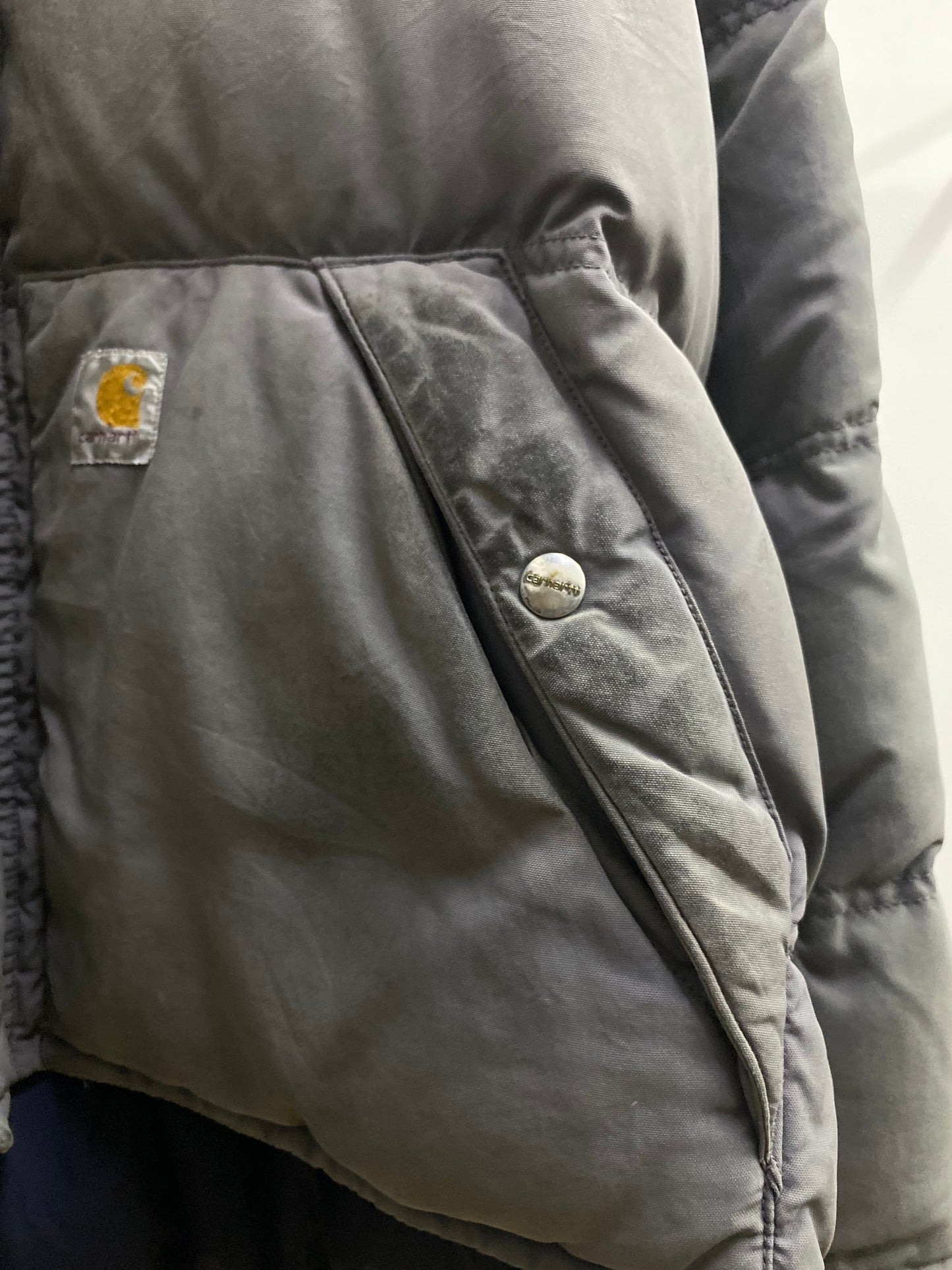 Carhartt Grey Puffer Jacket