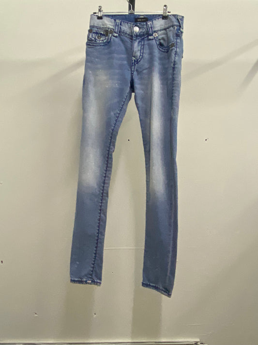 True Religion Ultra Skinny Light Blue Denim Jeans