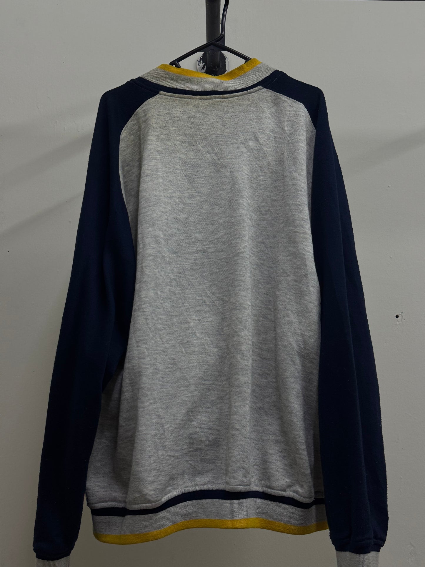 Wilson Zip-Up Gray & Blue Jacket