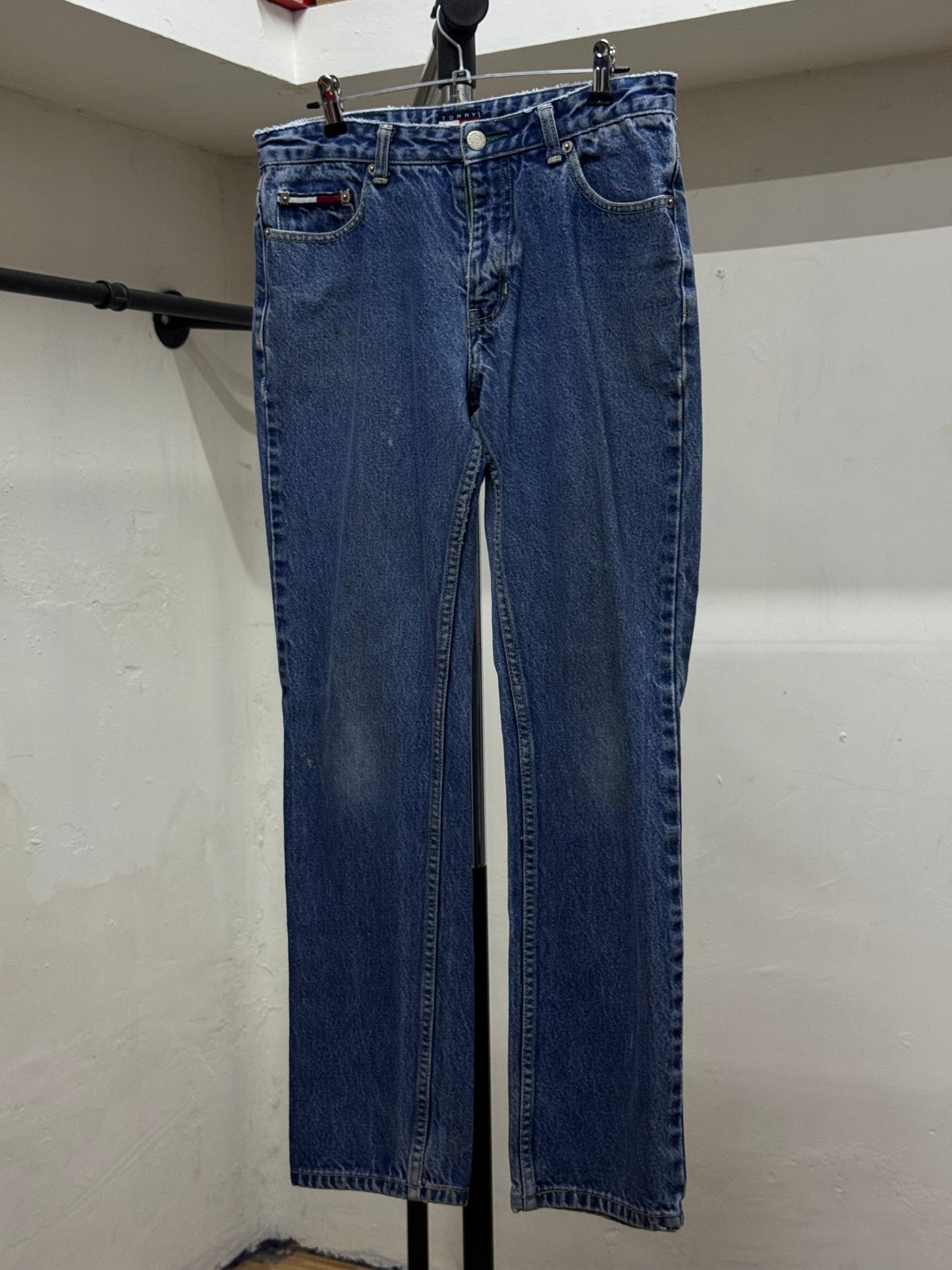 Tommy Hilfiger Straight Cut Blue Denim Jeans