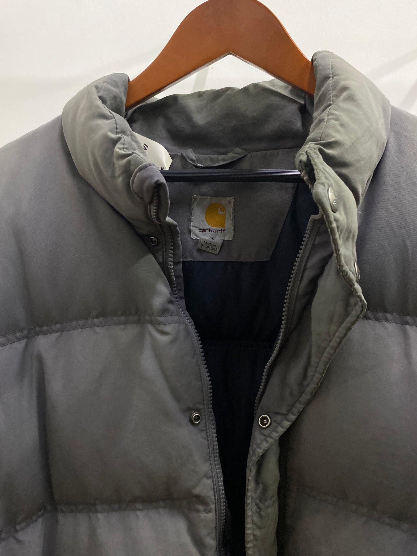 Carhartt Grey Puffer Jacket