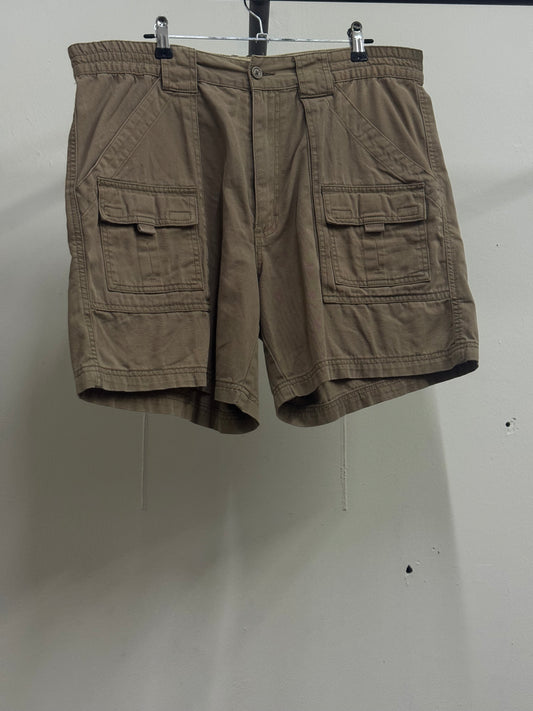 St John's Bay Khaki Cargo Jorts