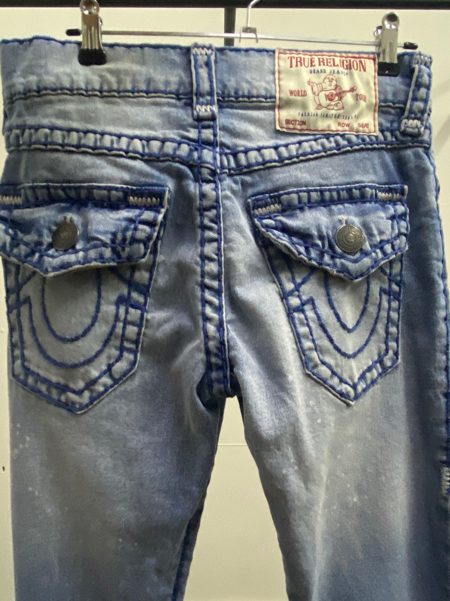 True Religion Ultra Skinny Light Blue Denim Jeans