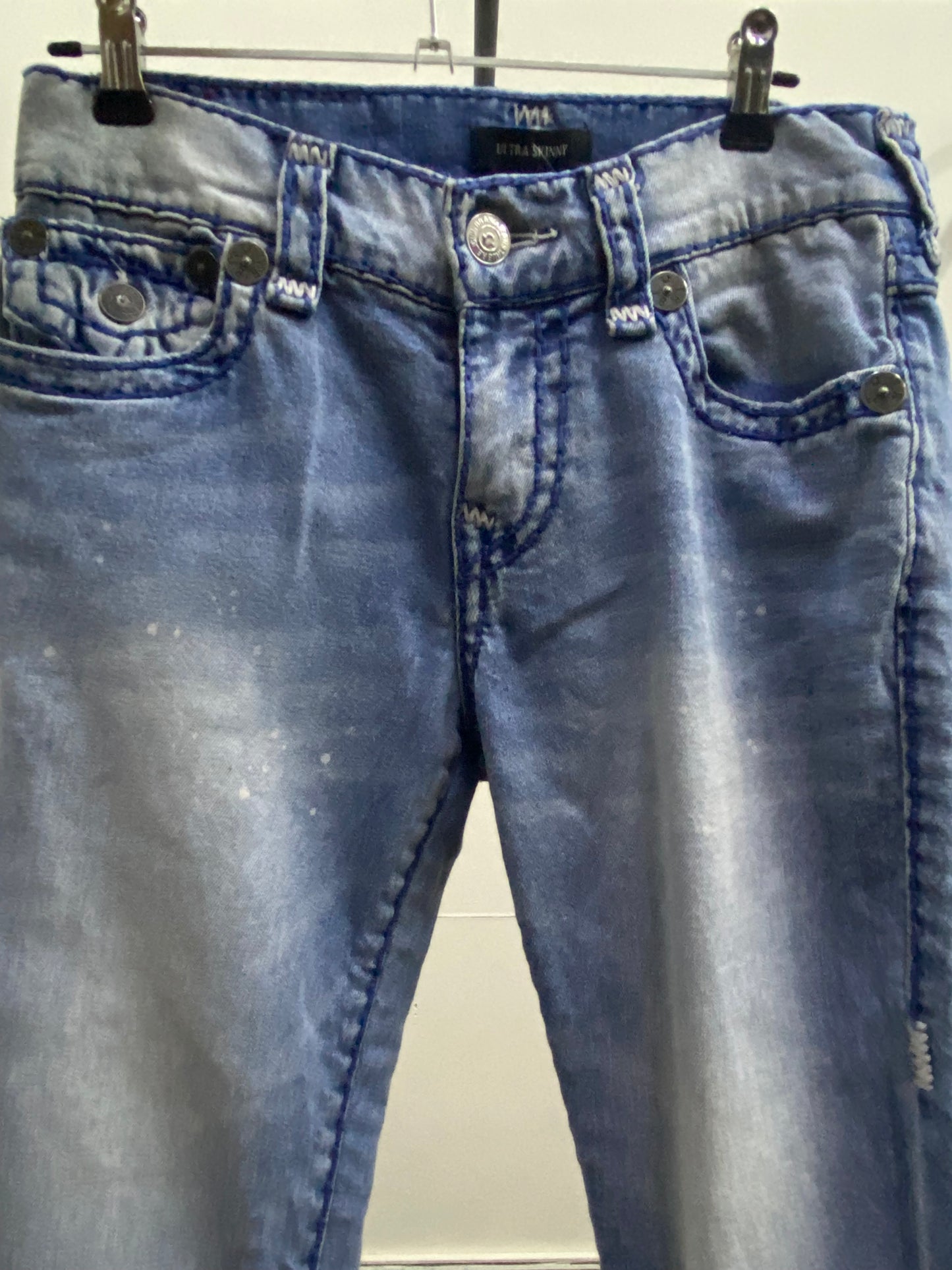 True Religion Ultra Skinny Light Blue Denim Jeans