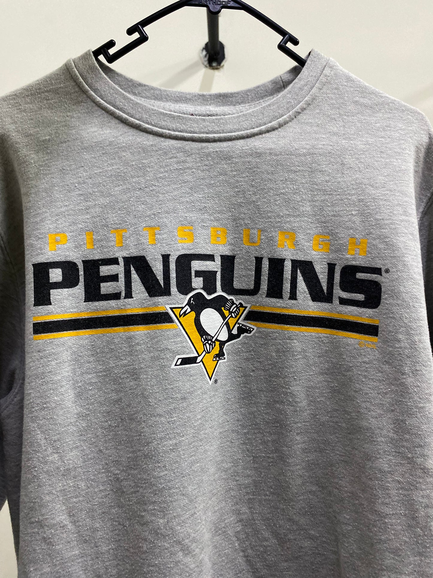 Pittsburg Penguins Light Grey Sweater