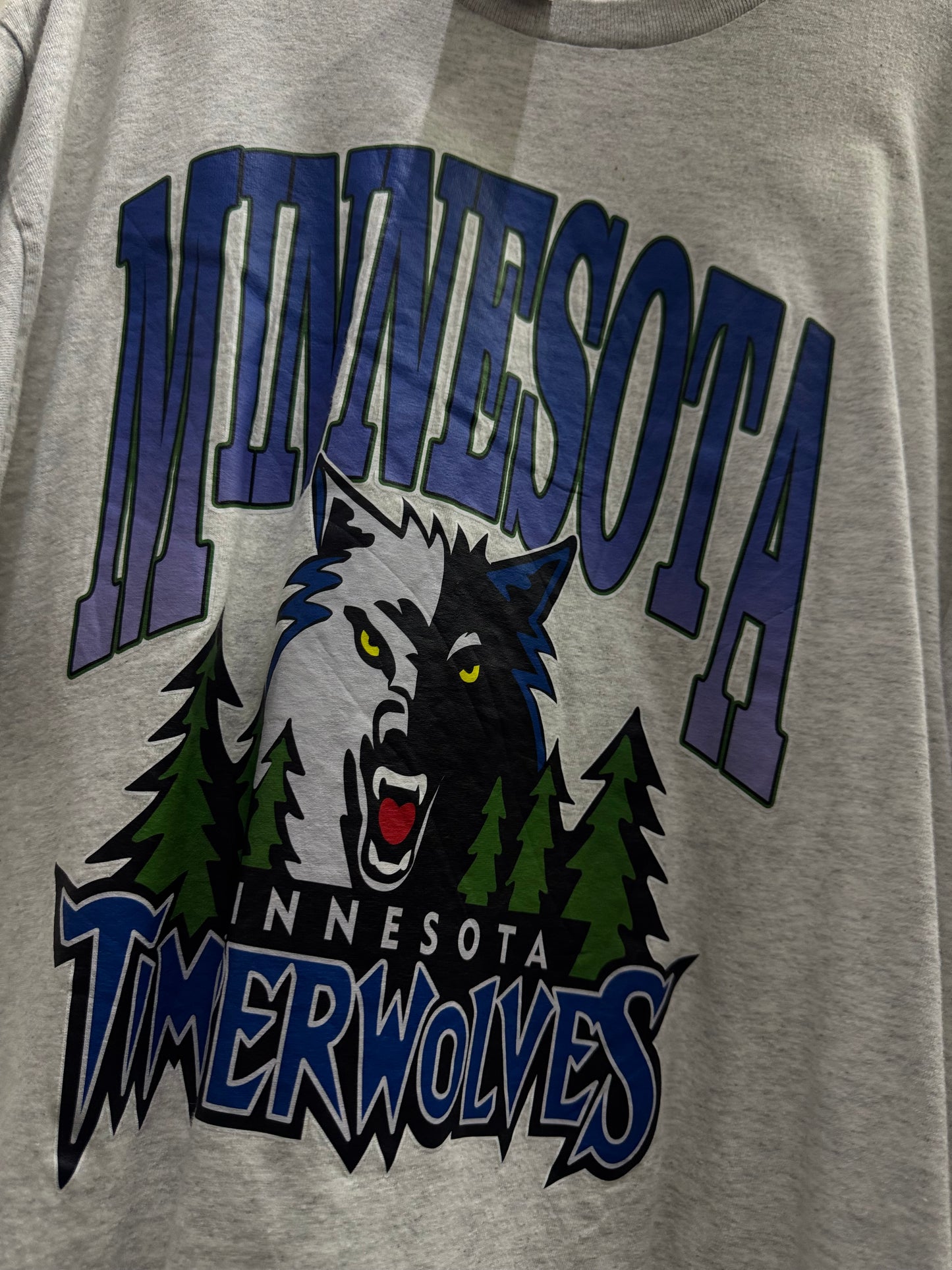 Minnesota Timberwolves White Tee