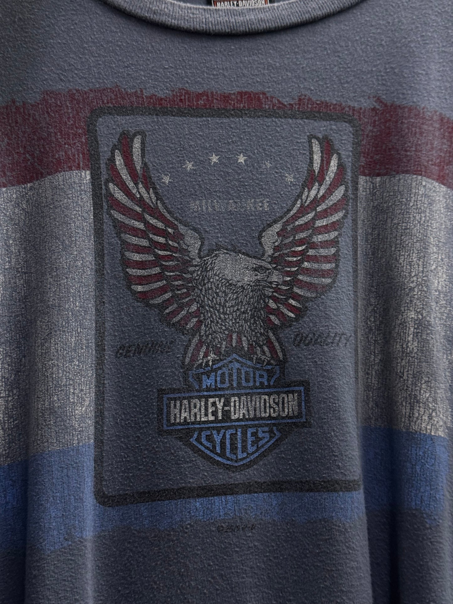 Harley Davidson Milwaukee Light Blue T