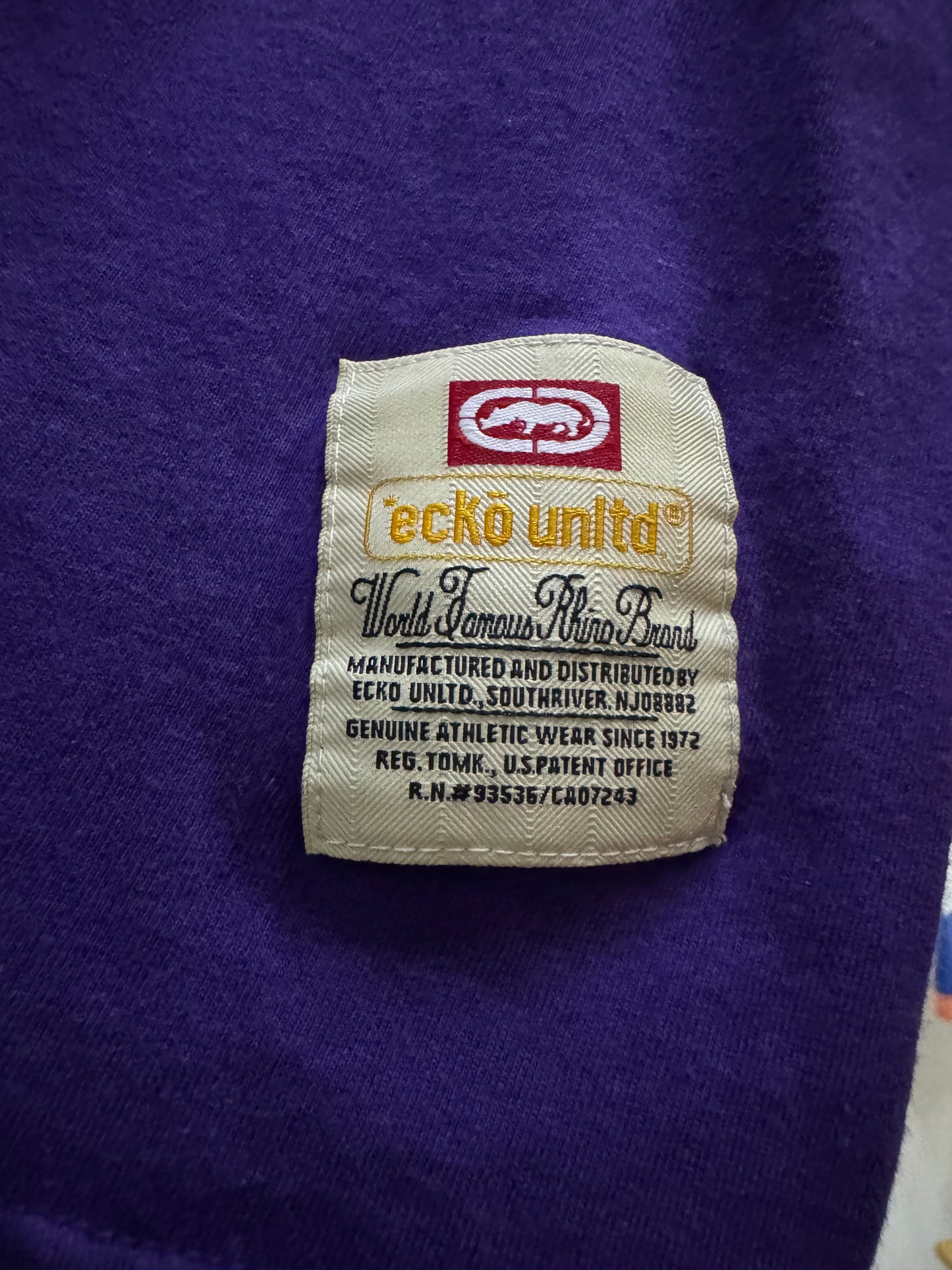 Ecko Unltd Long Sleeve Purple Shirt