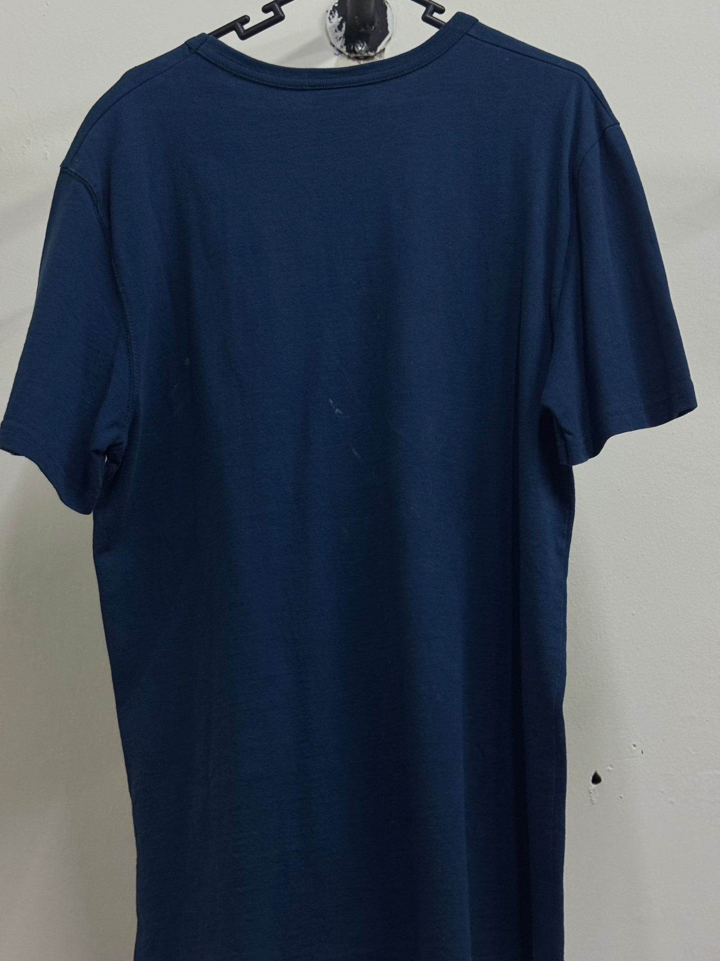 Champion Small Logo Dark Blue Tee