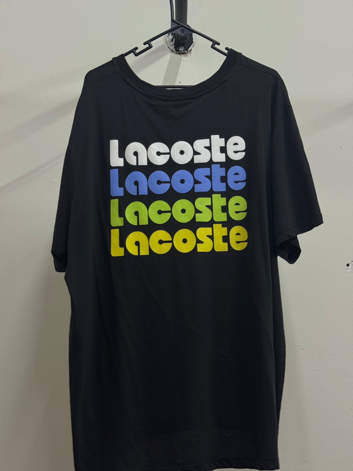 Lacoste Regular Fit Black Tee