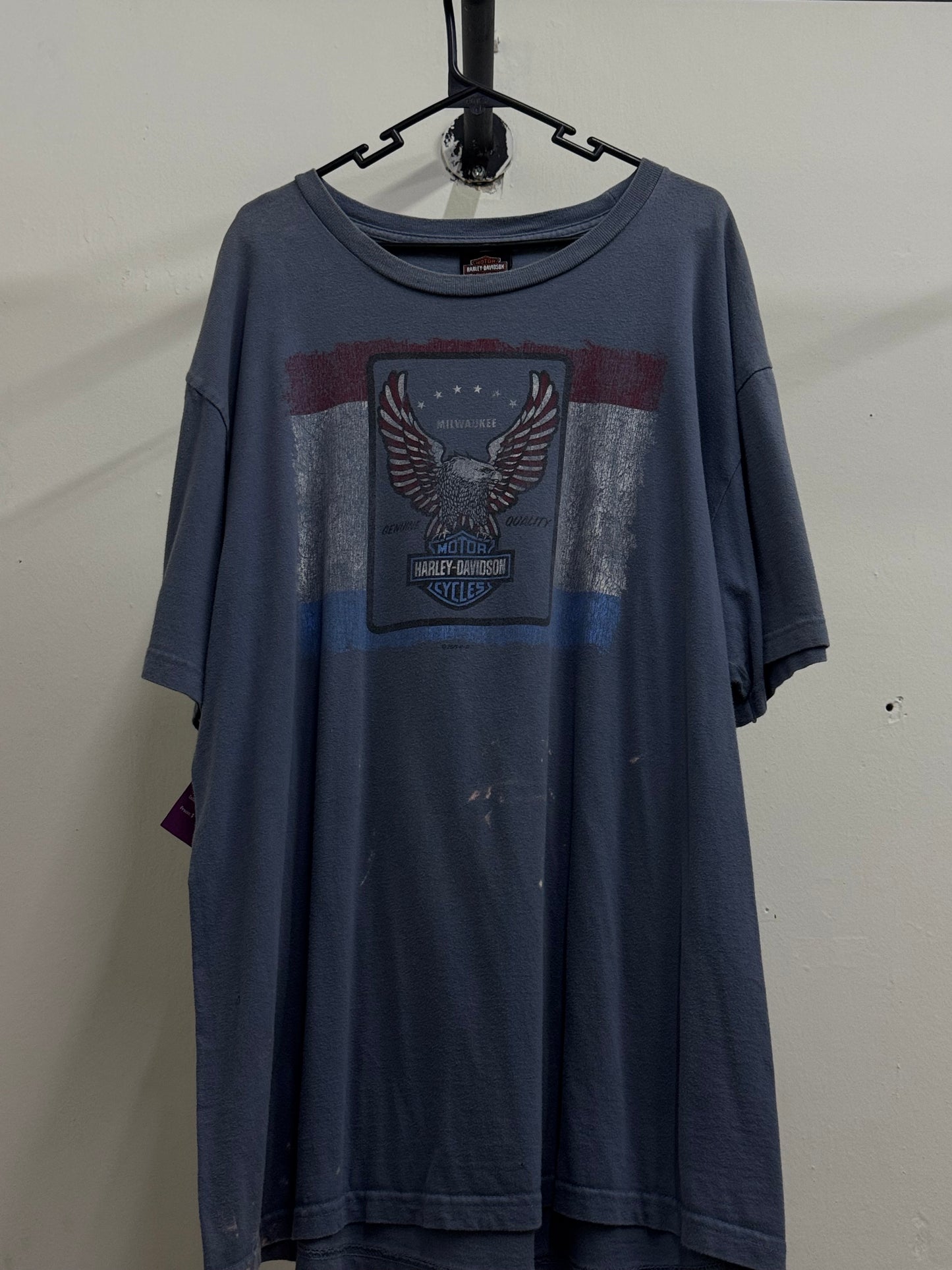 Harley Davidson Milwaukee Light Blue T