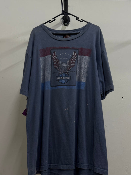 Harley Davidson Milwaukee Light Blue T