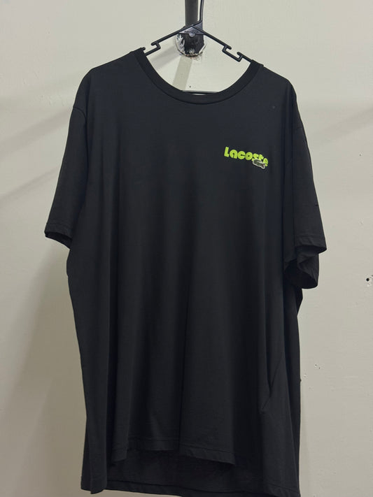 Lacoste Regular Fit Black Tee
