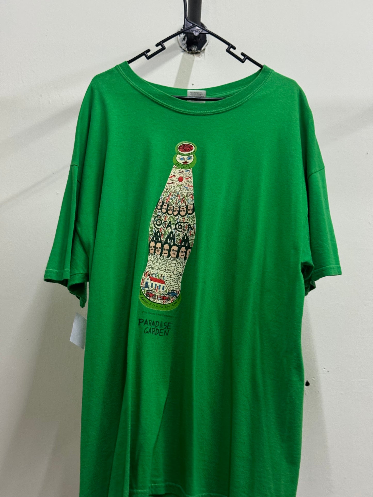 Gildan Coca Cola Green Graphic Tee