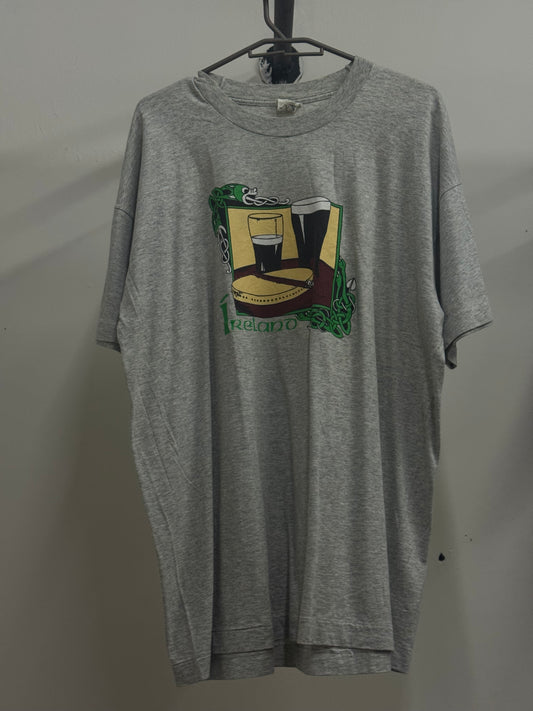 Ireland Graphic Light Gray Tee