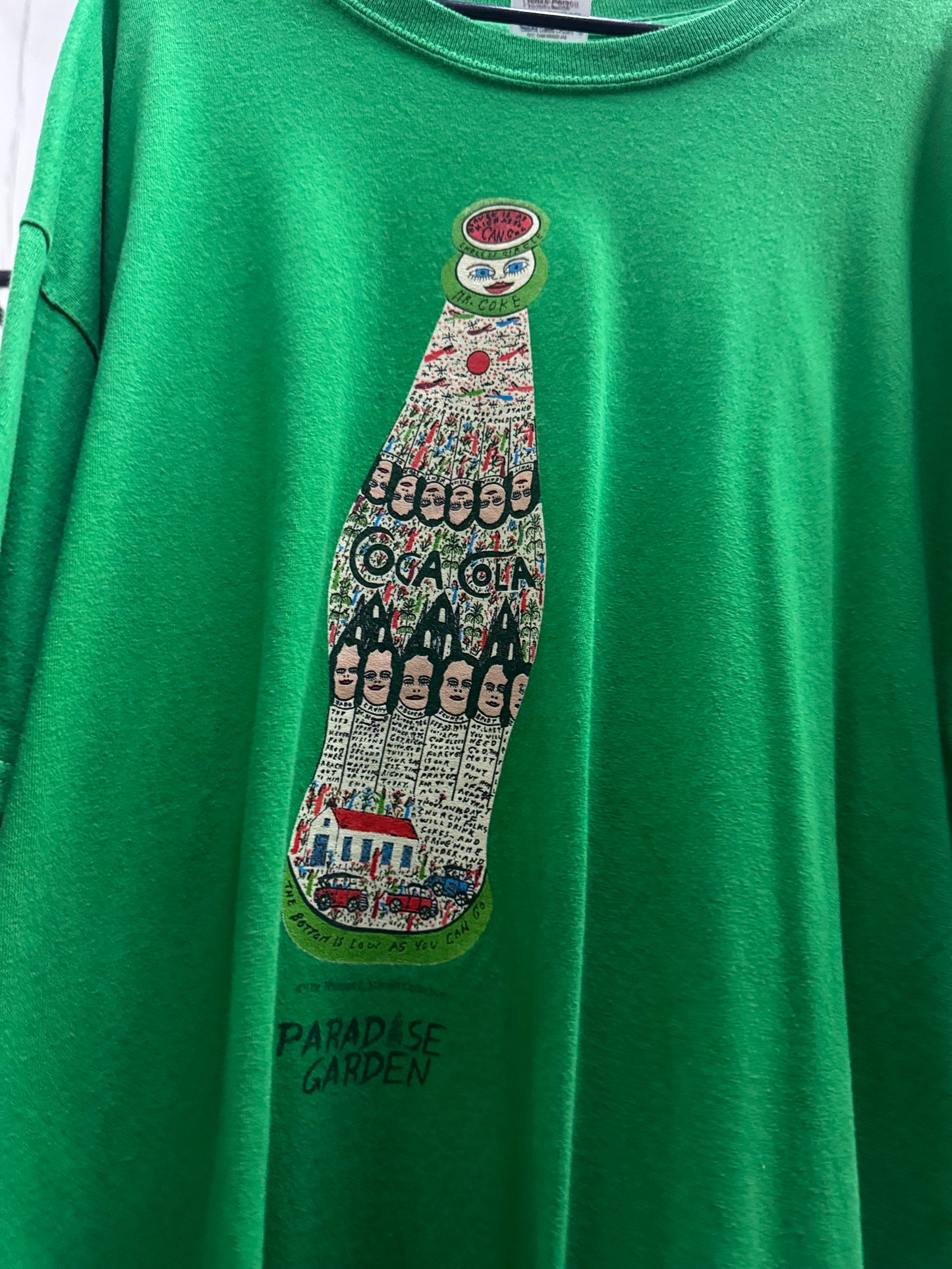 Gildan Coca Cola Green Graphic Tee