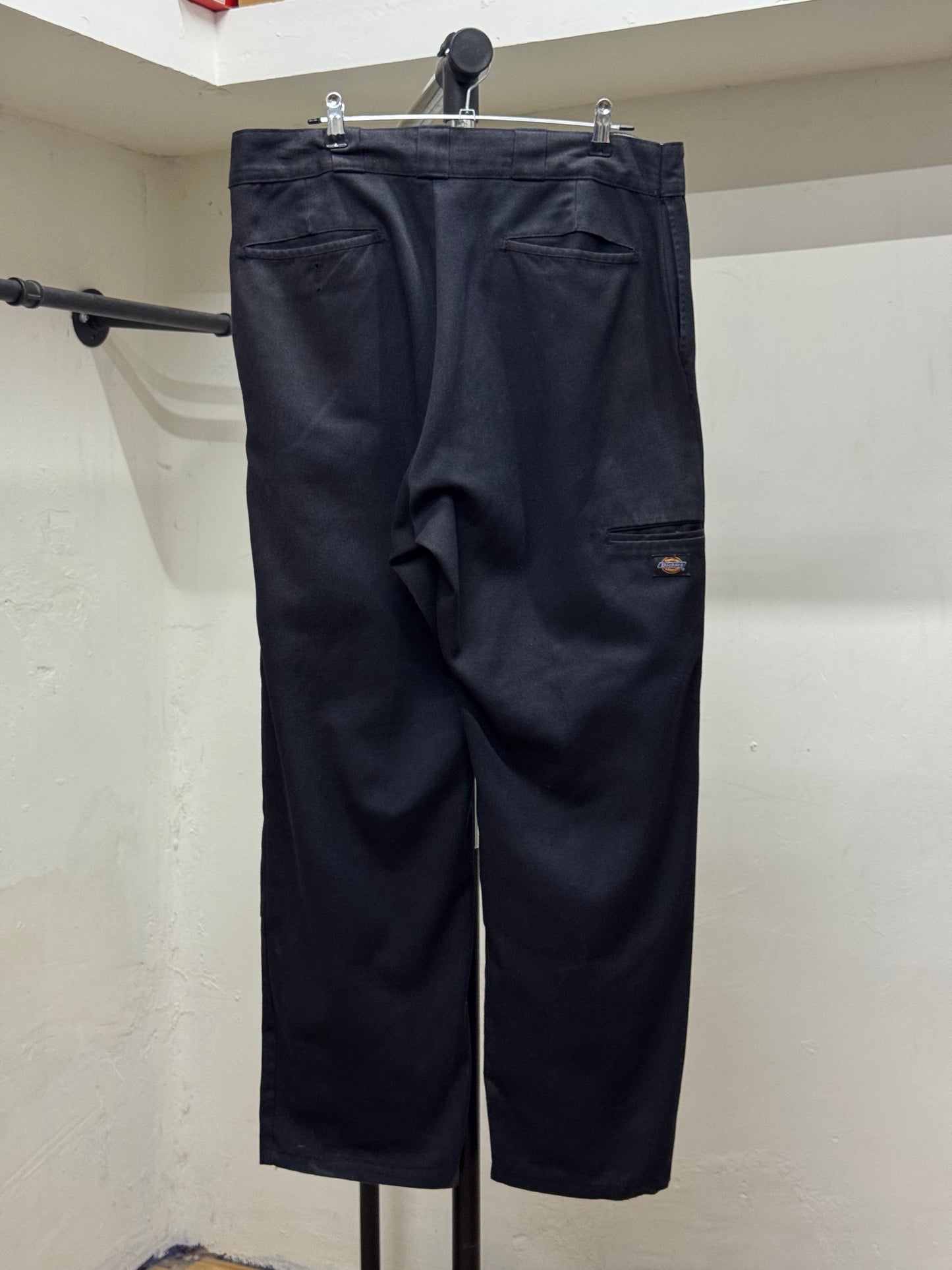 Dickies Wide Leg Black Formal Pants