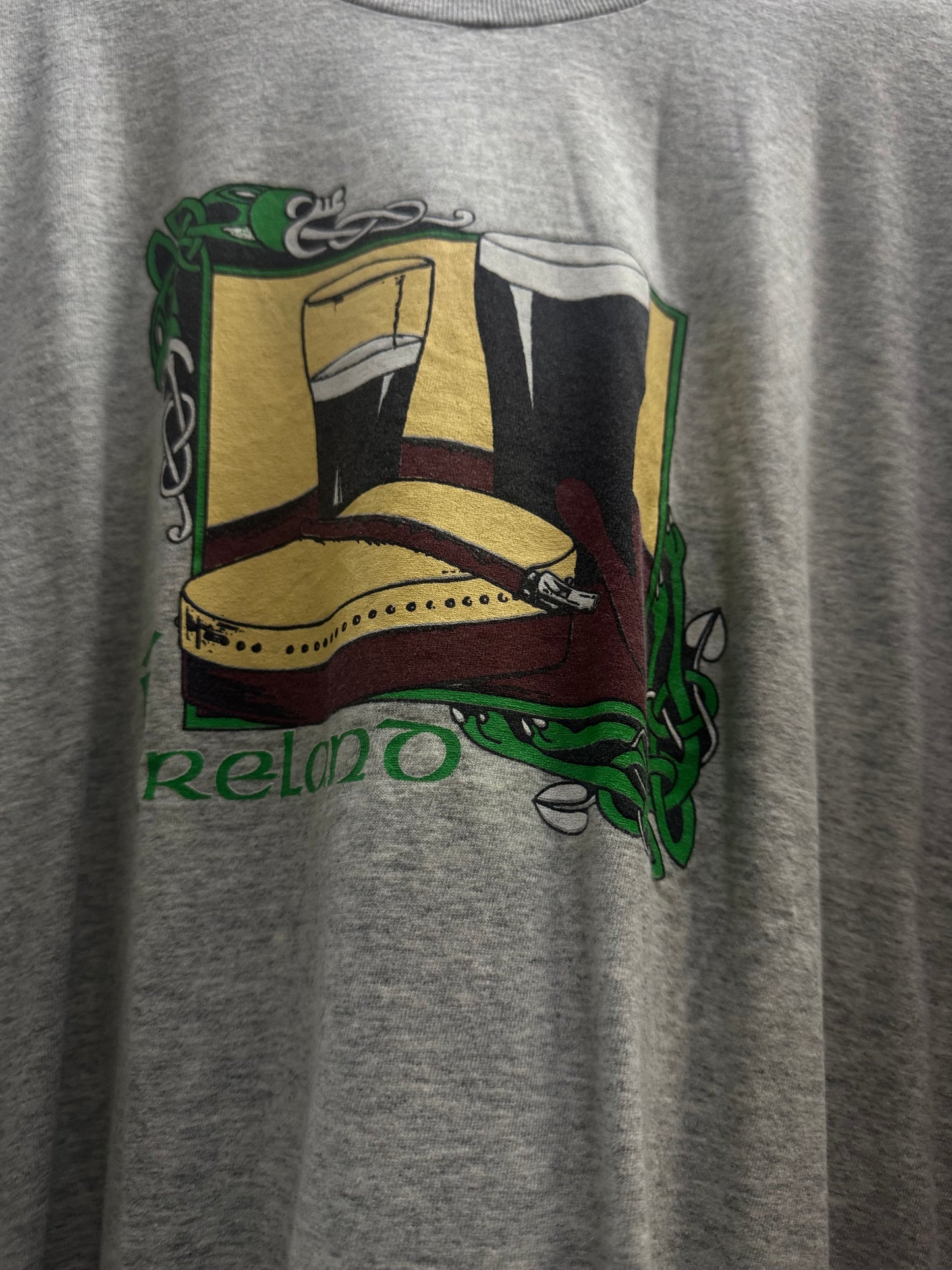 Ireland Graphic Light Gray Tee