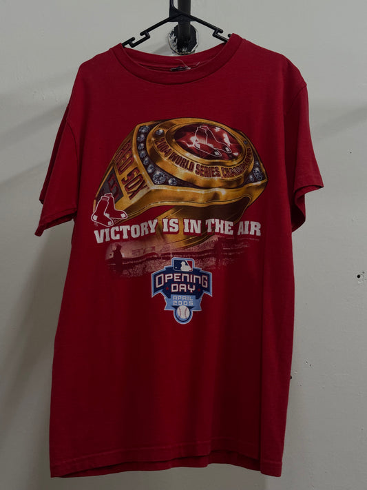Baseball Opening Day Red Tee