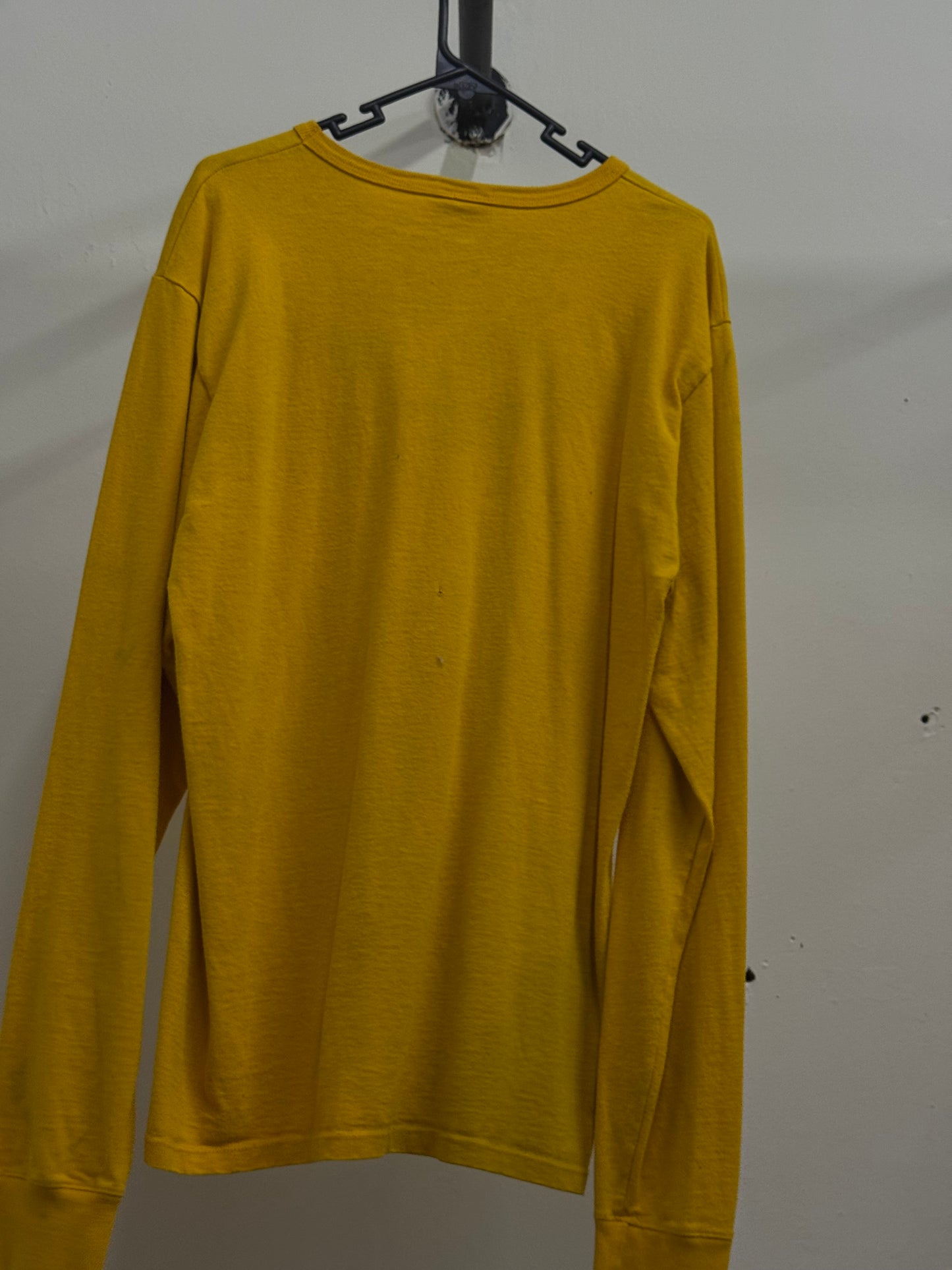 Champion Long Sleeve Yellow Shirt