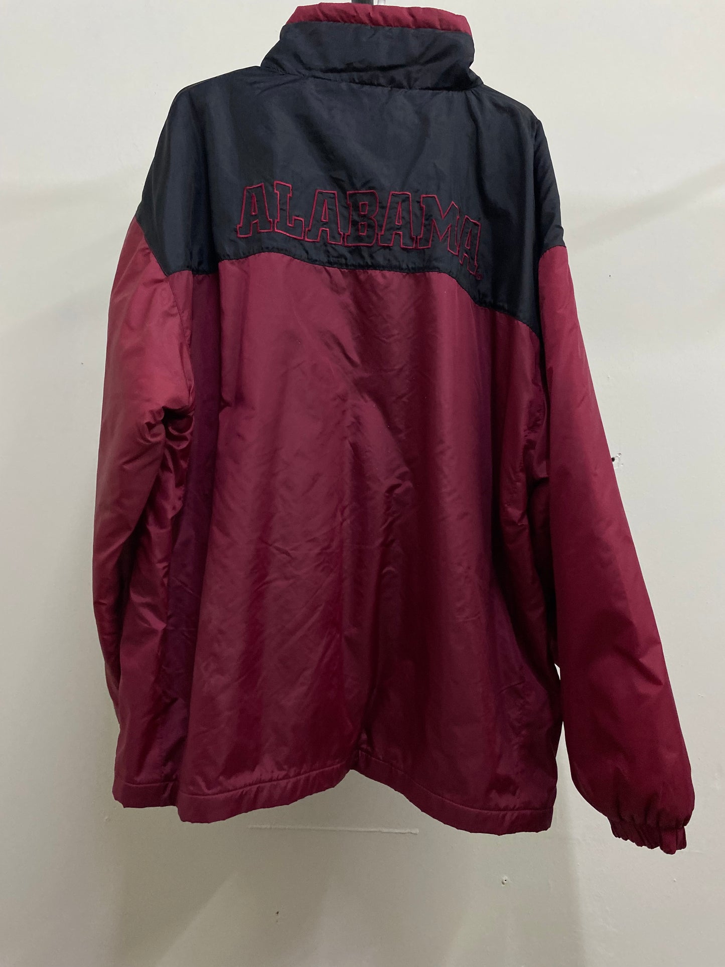 Vintage Alabama Team Starter Burgundy WindBreaker Jacket