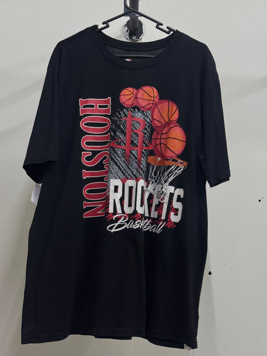 NBA Houston Rockets Black Tee