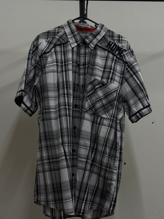 Harley Davidson Black & White Shirt