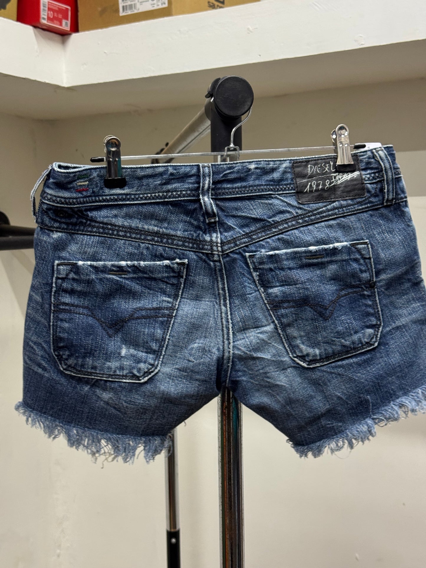 Diesel Blue Denim Shorts