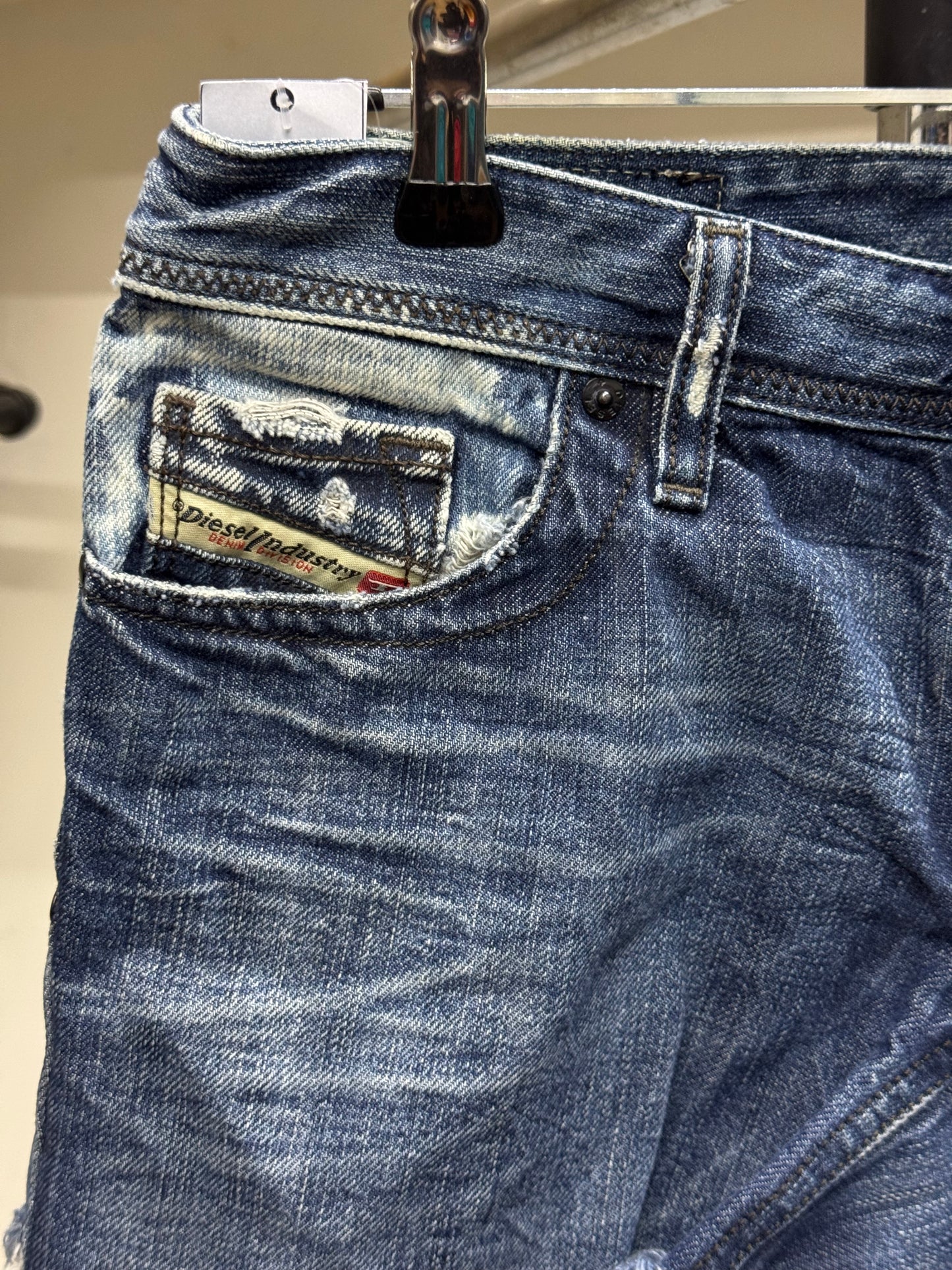 Diesel Blue Denim Shorts