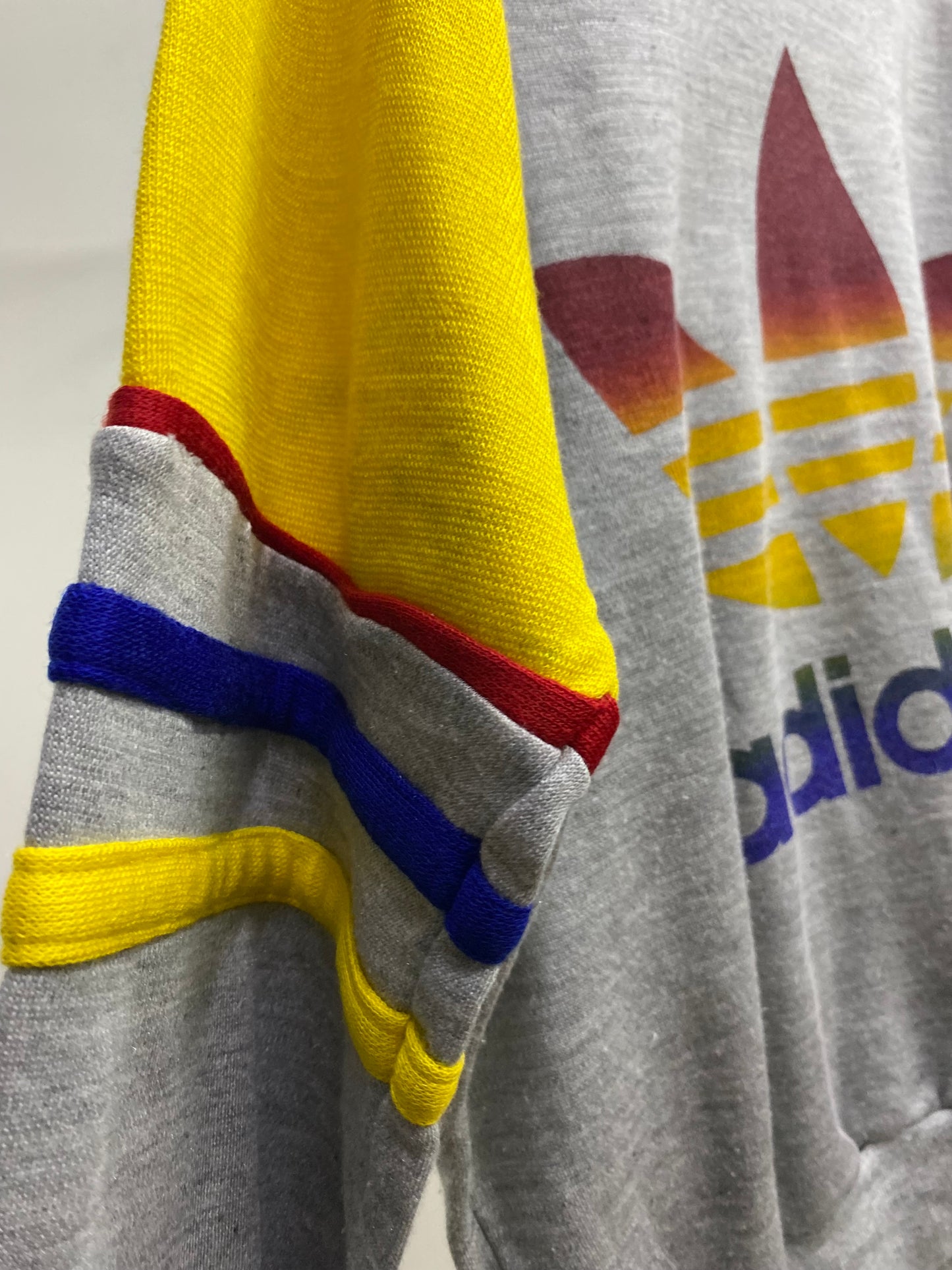 Adidas Rainbow Grey Sweater
