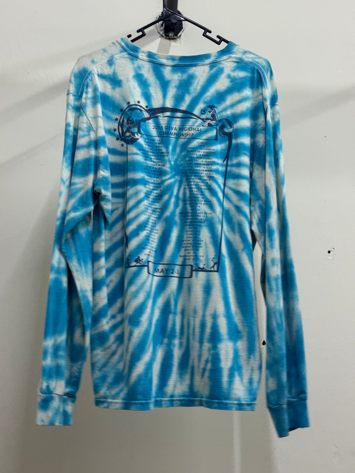 Geva Regional Championship 2015 Long Sleeve Blue Shirt