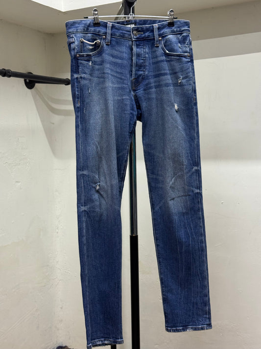 Express Blue Denim Skinny Jeans