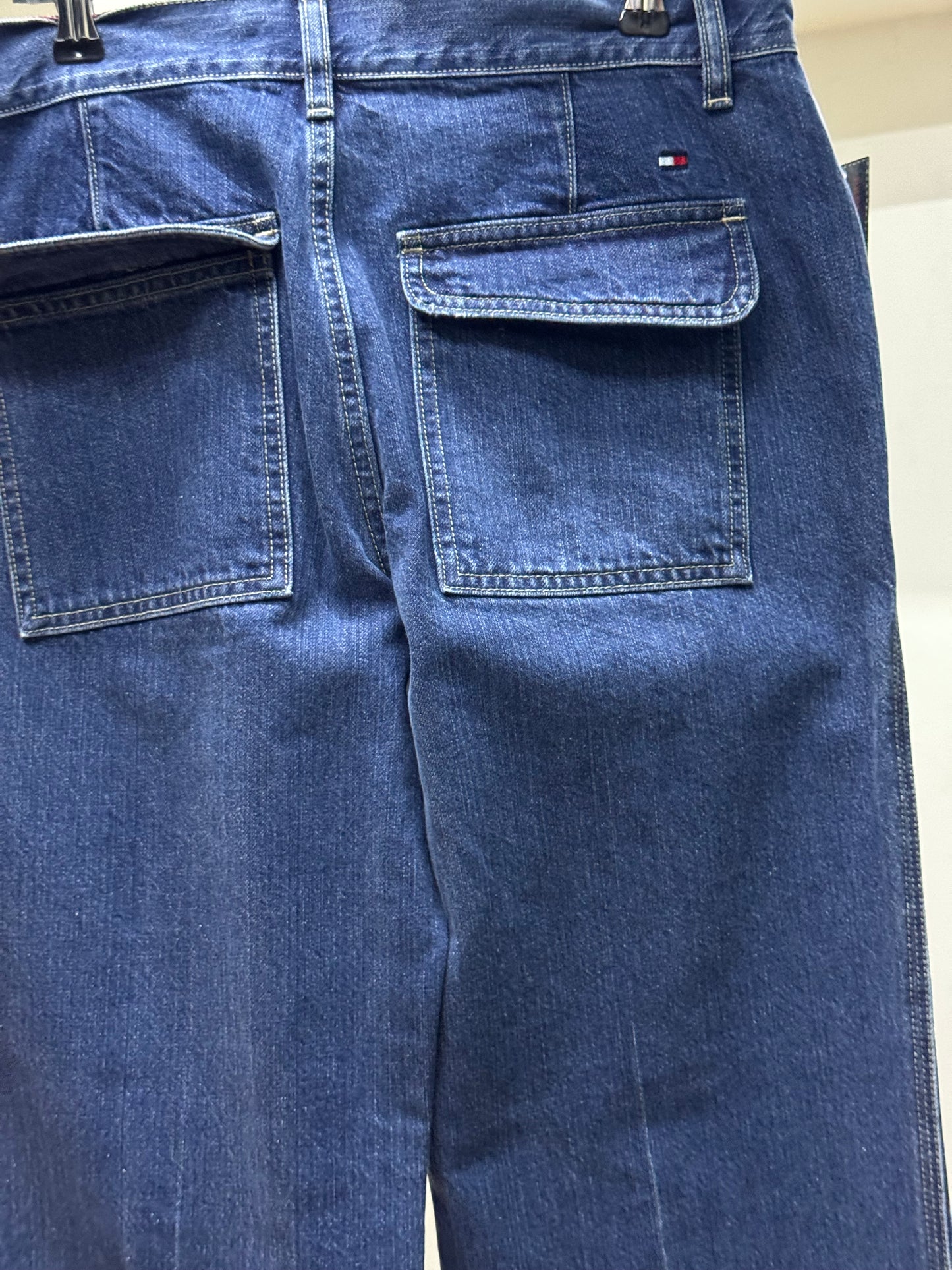 Tommy Hilfiger Wide Leg Blue Denim Jeans
