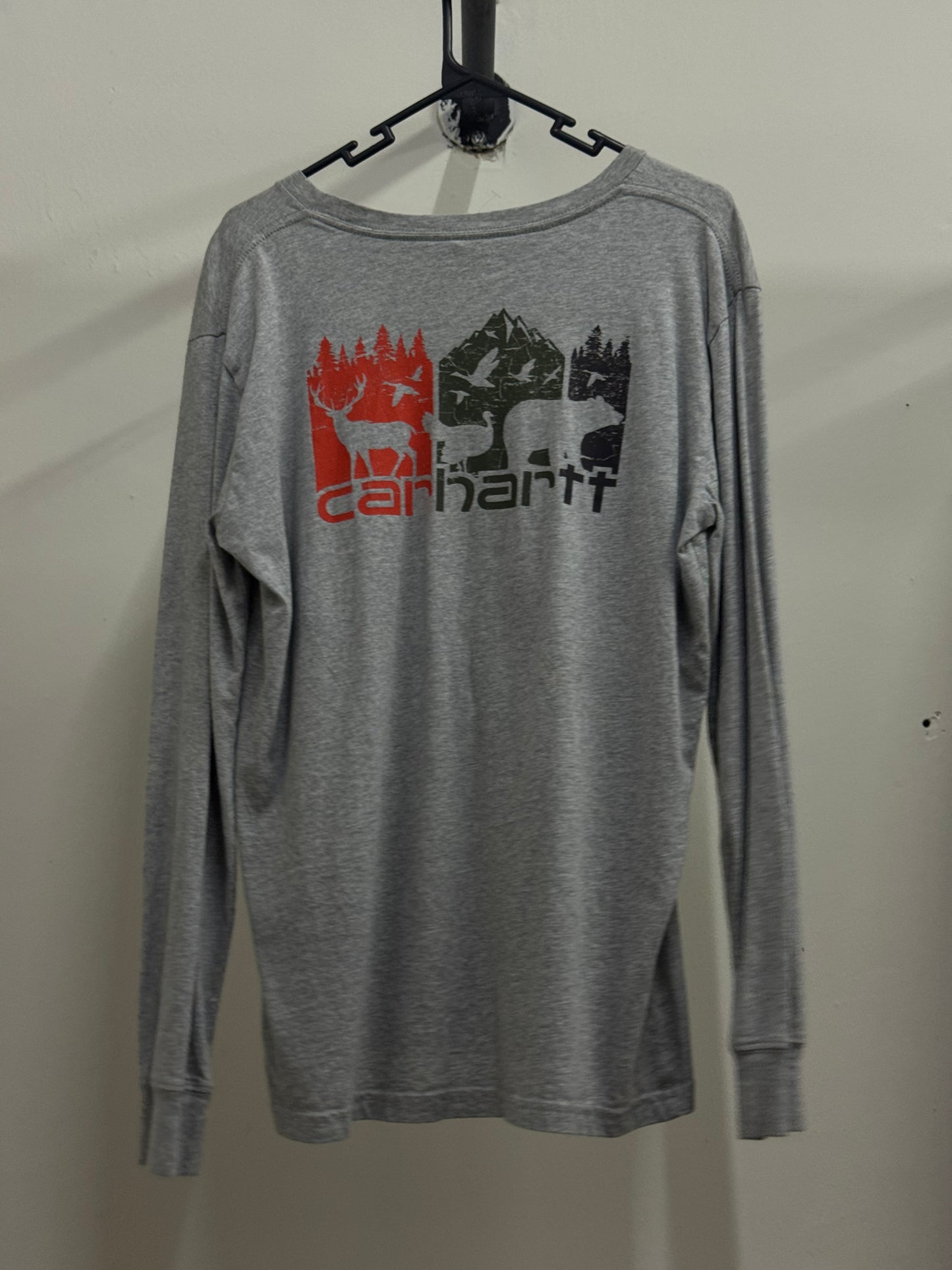 Carhartt Long Sleeve Light Gray Shirt